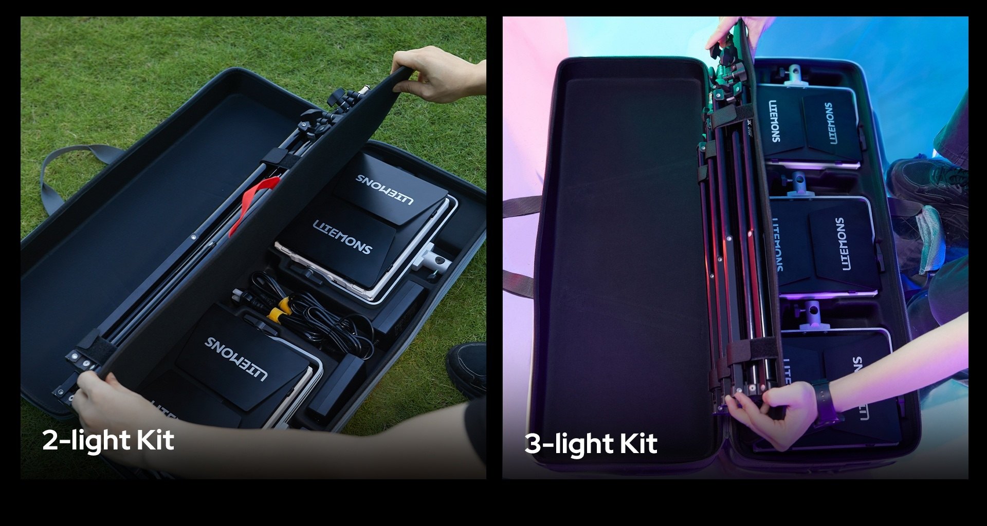 Godox LP600R üçlü kit seçeneği