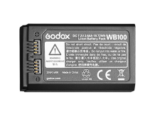 Godox WB100 AD100Pro İçin Li-on Batarya