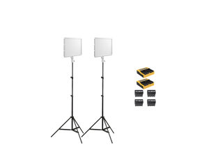 GODOX LEDP260CPRO Bİ-COLOR LED PANEL IŞIK 2'Lİ KİT