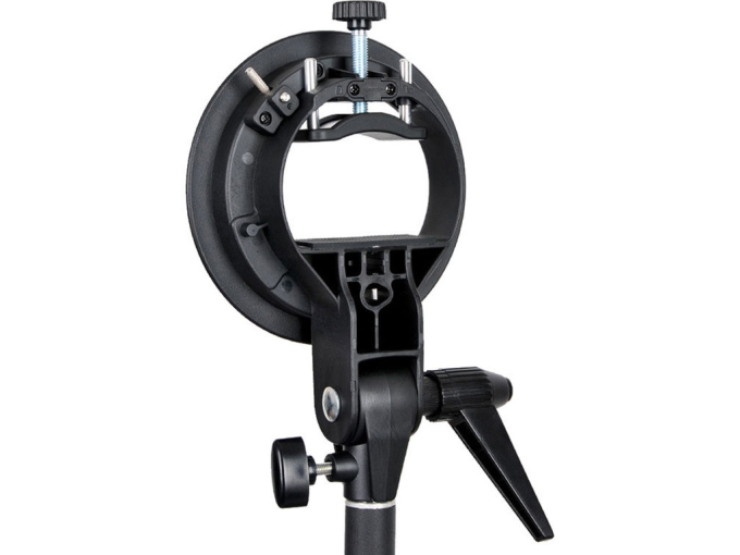 Godox S2 Bowen Support de flash type S pour flash stroboscopique Godox V1 V860II AD200 AD200Pro AD400Pro Speedlite