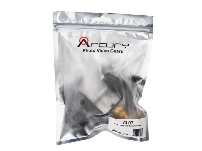 Arcury CL-07 U-Type Clamp w.Male Head 