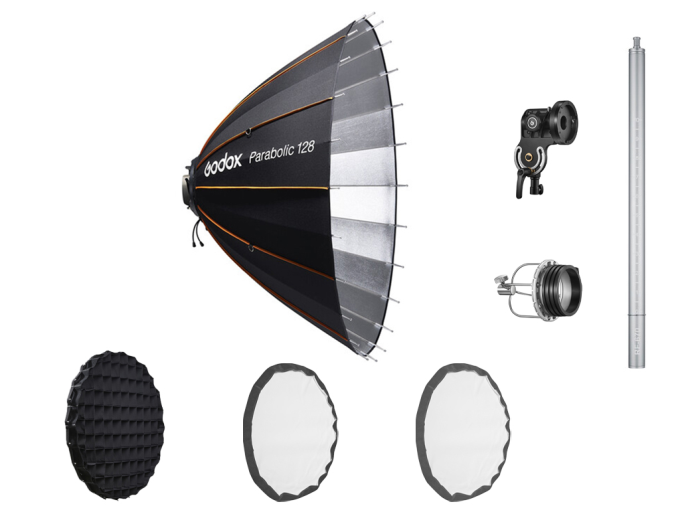 Godox Parabolik128 Softbox Profoto Mount Kit (9 Parça) 