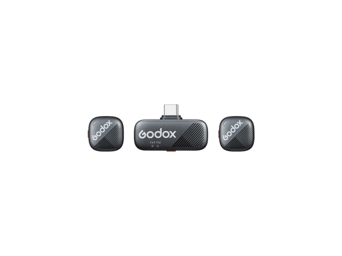 Godox Cube-S Kit 2 İkili Mikrofon Kiti (Type-C) 