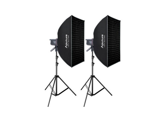 Aputure Amaran 100X S 100W Bi-Color İkilli LED Işık Kiti 