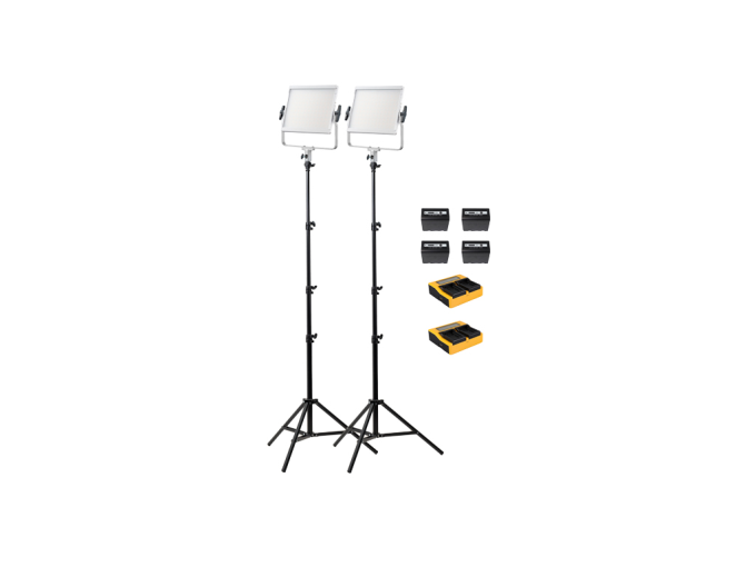 Godox LP400R 40W İkili RGB Panel LED Işık Seti 