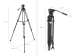 Smallrig 3989 AD-100 Carbon Video Tripod 