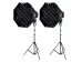 Aputure Amaran Halo 100x 100W İkili LED Işık Kiti